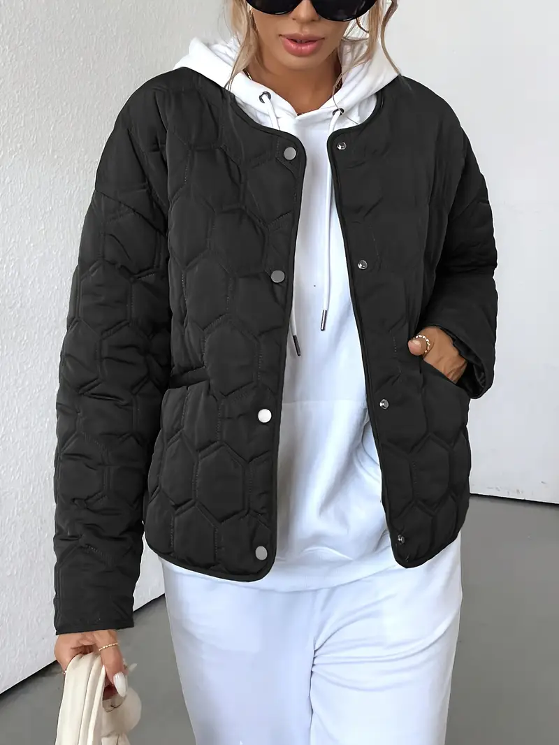 Veste Géométrique Élégante pour Femme
